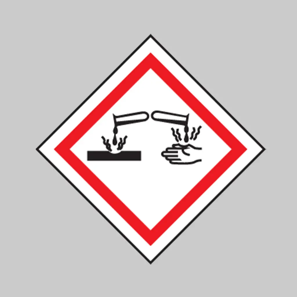 GHS Hazard Corrosive symbol