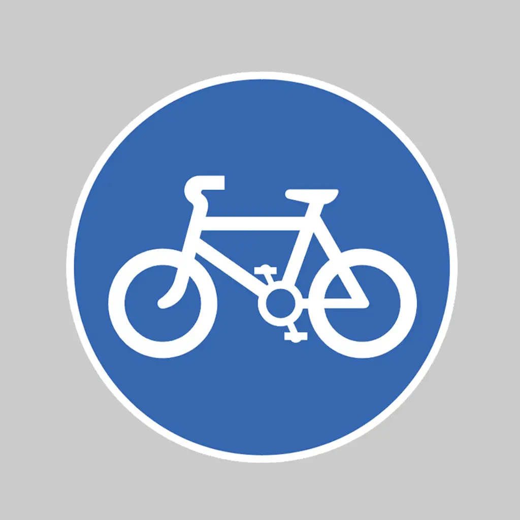 Route for Pedal Cycles Only symbol
