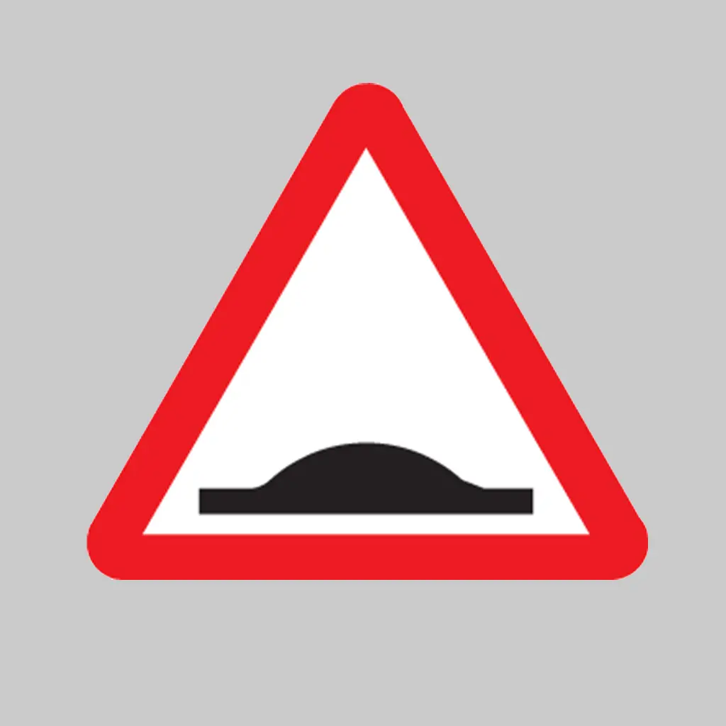Road Hump or Series of Road Humps symbol