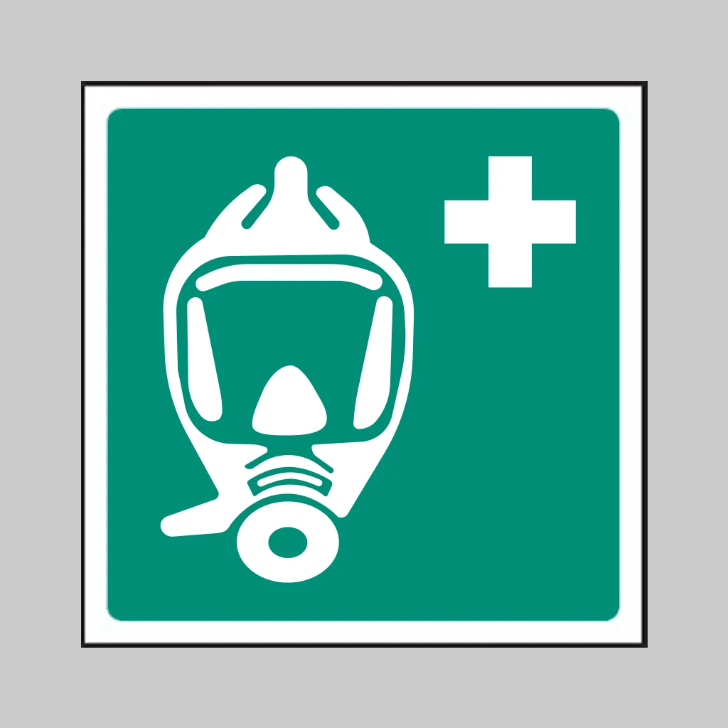 ISO 7010 E029 Emergency Escape Breathing Device