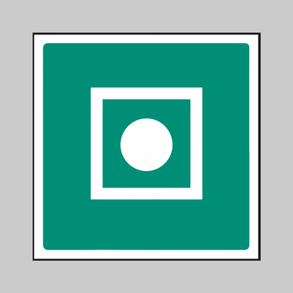 ISO 7010 E031 Shipboard General Alarm symbol