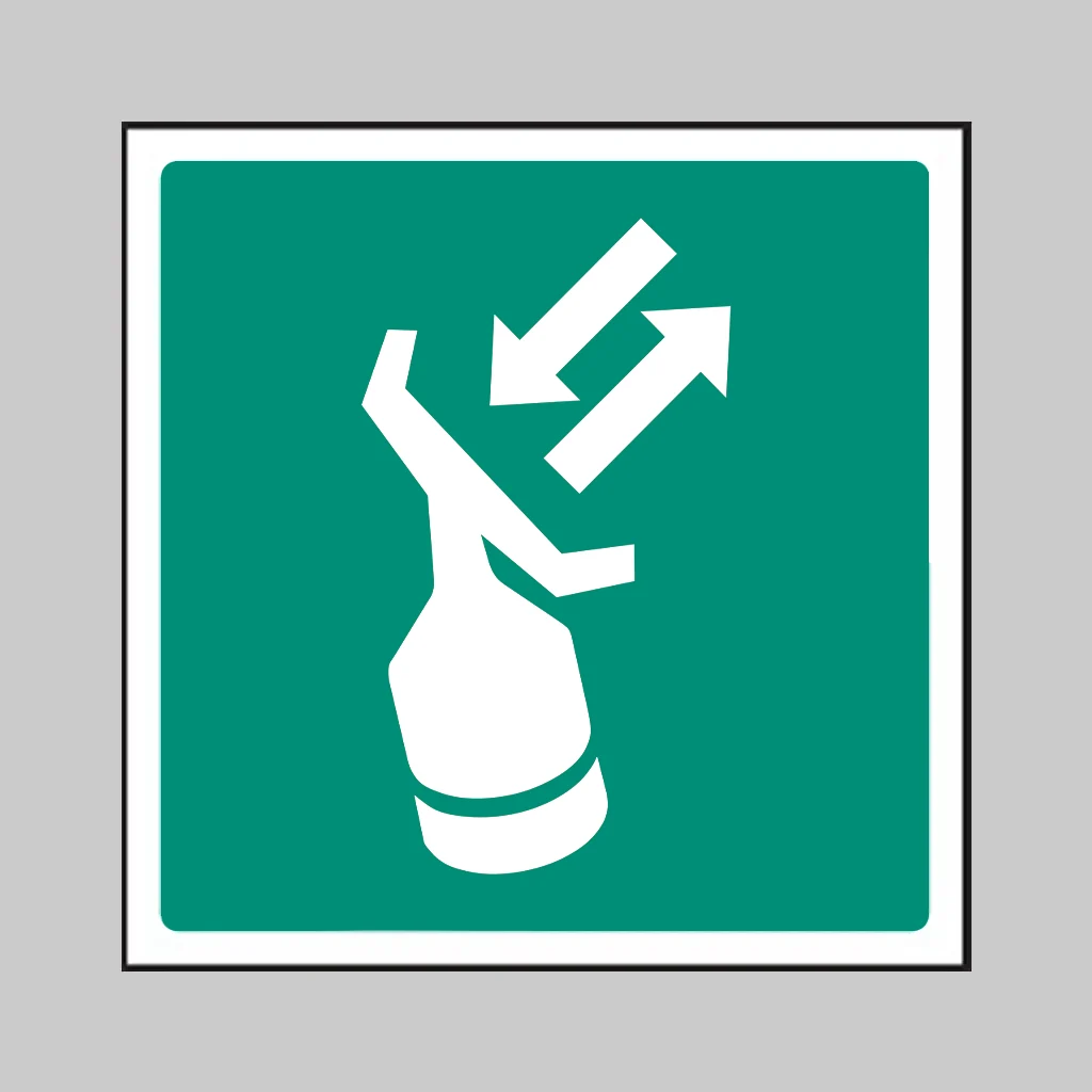 ISO 7010 E047 Search and Rescue Transponder symbol