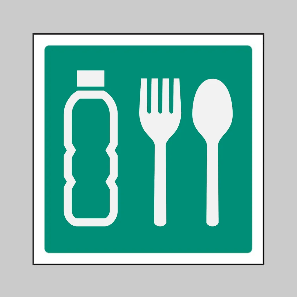 ISO 7010 E074 Emergency Rations