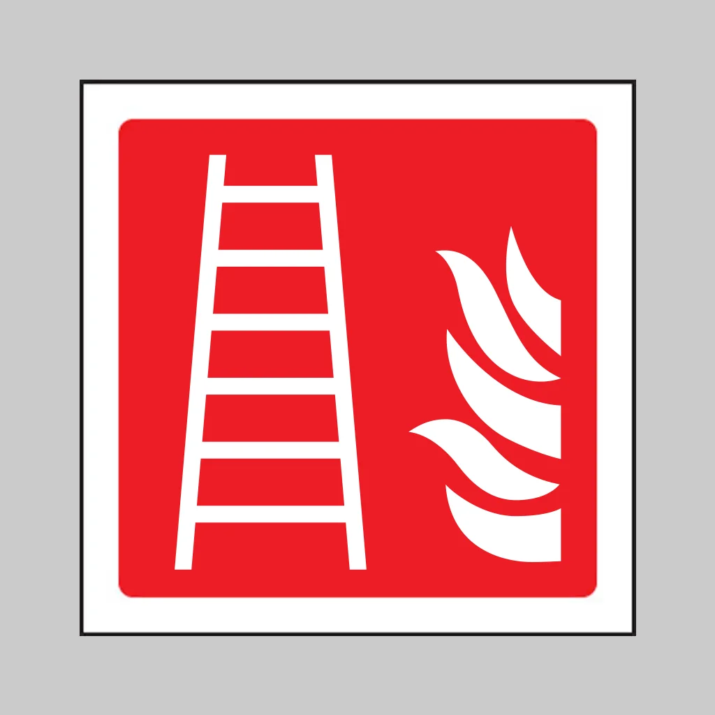 ISO 7010 F003 Fire Ladder symbol