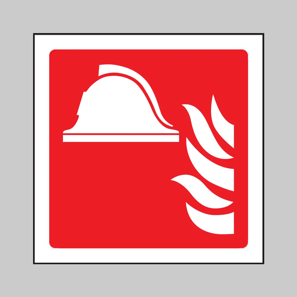 ISO 7010 F004 Collection of Fire Fighting Equipment symbol