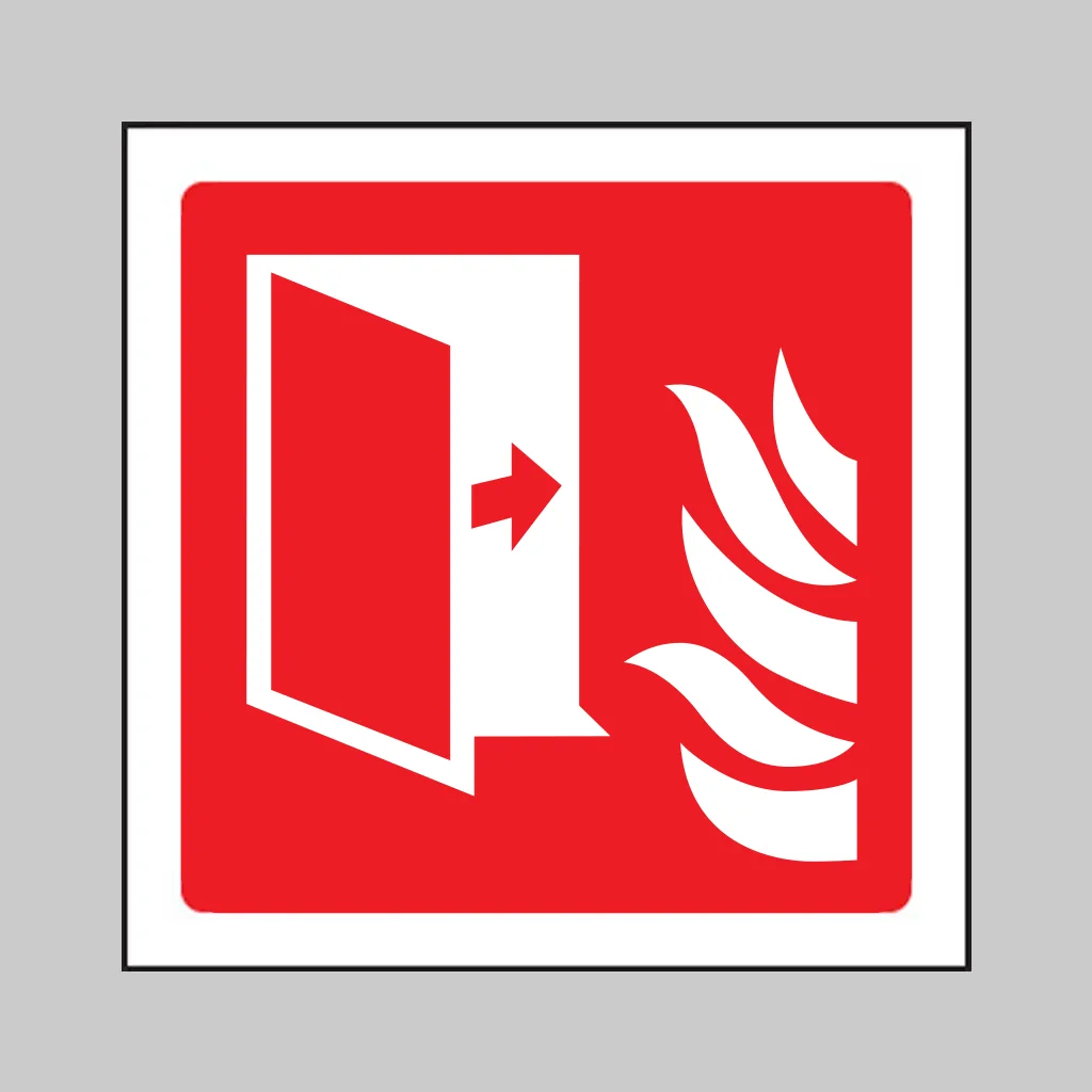 ISO 7010 F007 Fire Protection Door symbol