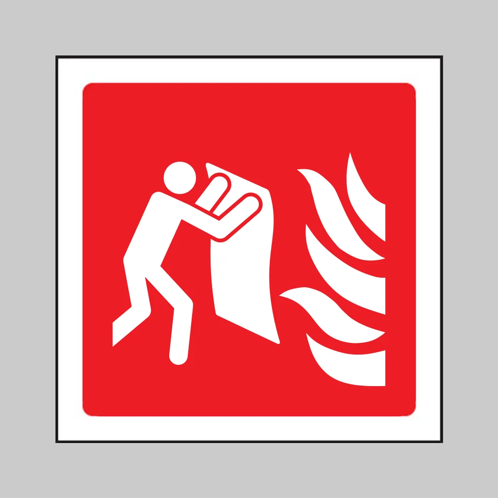 ISO 7010 F016 Fire Blanket symbol