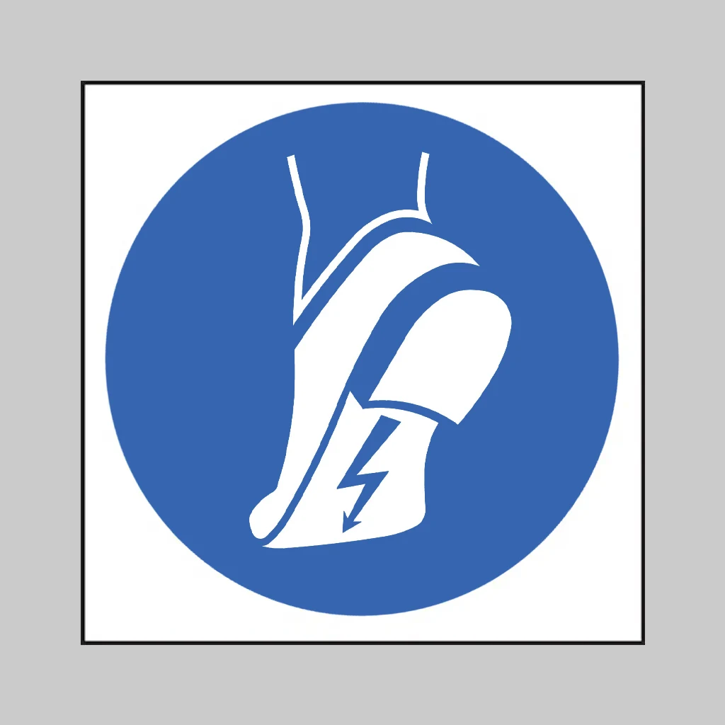 M032 Wear Anti-Static Footwear symbol