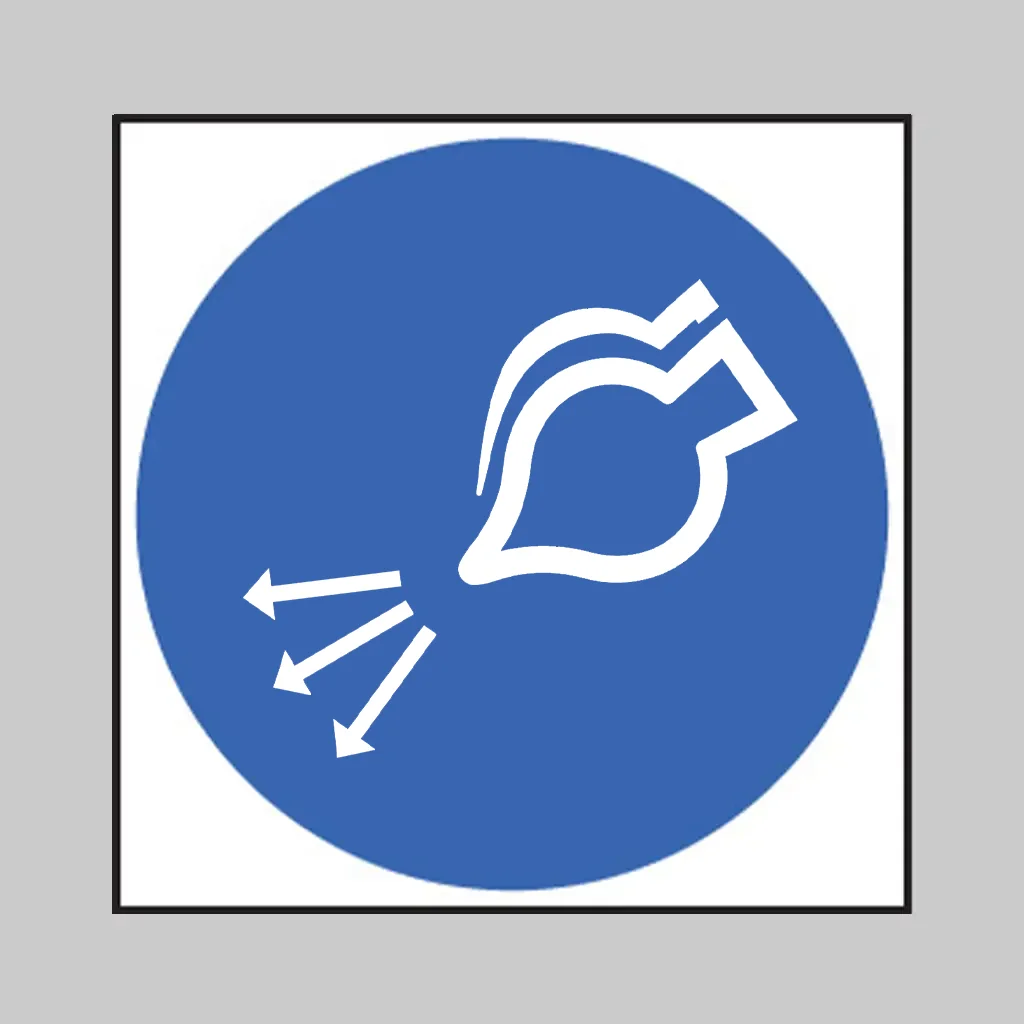 ISO 7010 M044 Start Air Supply in Launch Sequence symbol