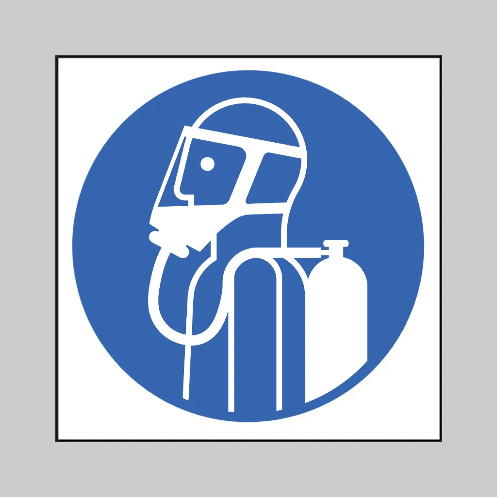 M047 Use Self-Contained Breathing Appliance symbol