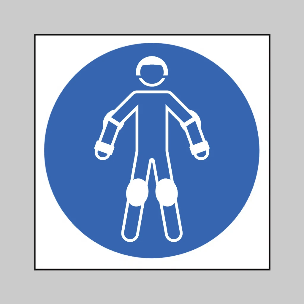 M049 Wear Protective Roller Sport Equipment symbol