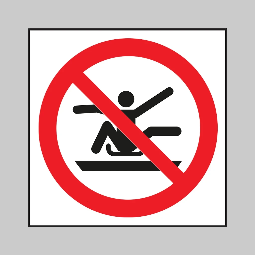 P046 Do Not Stretch Out of Toboggan