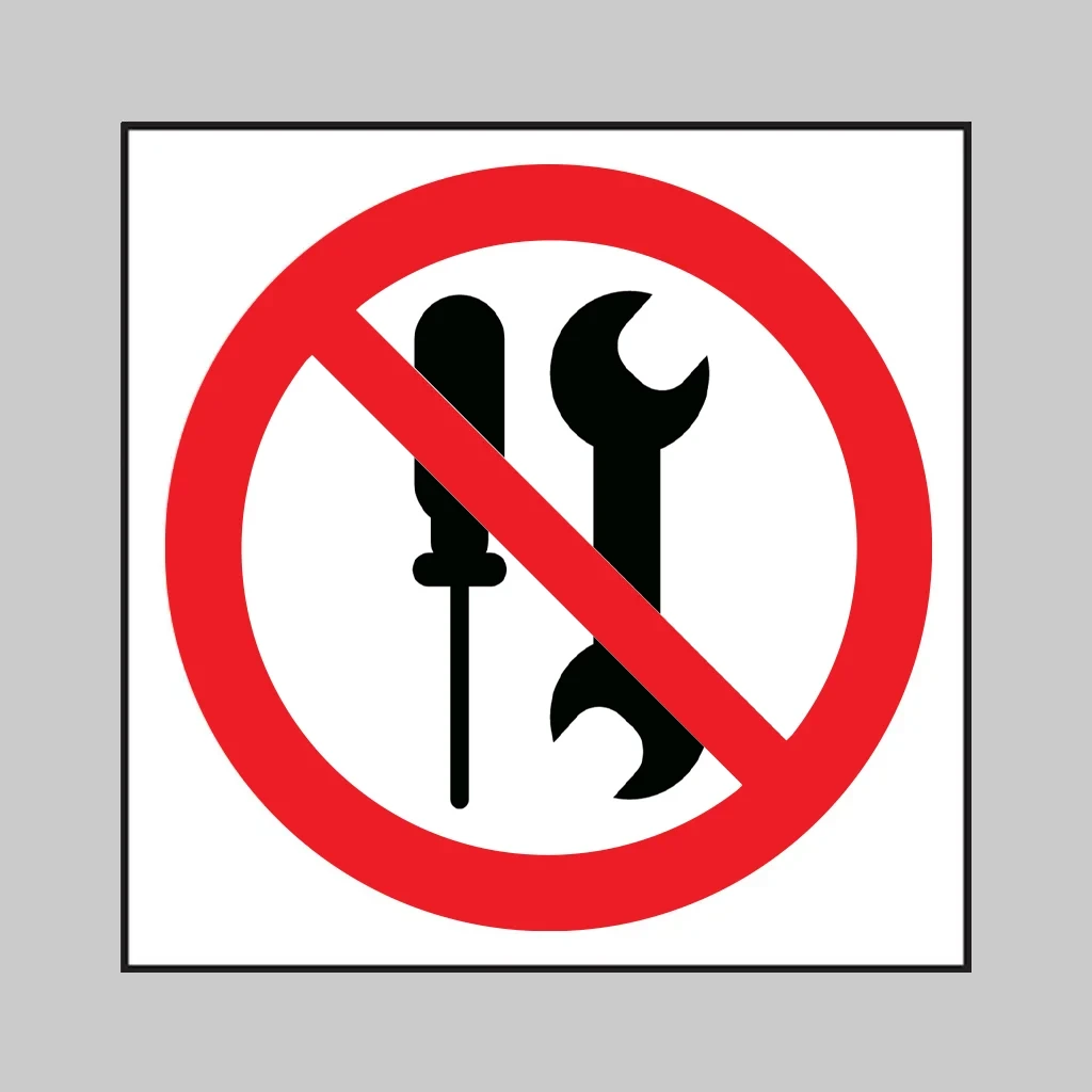 P069 Not to Be Serviced by Users