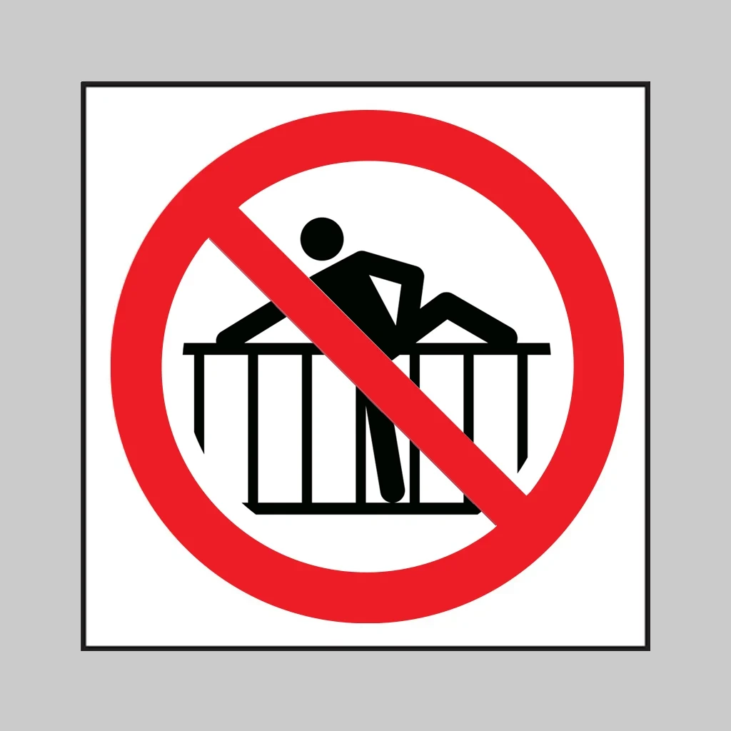 P071 Do Not Cross Barrier
