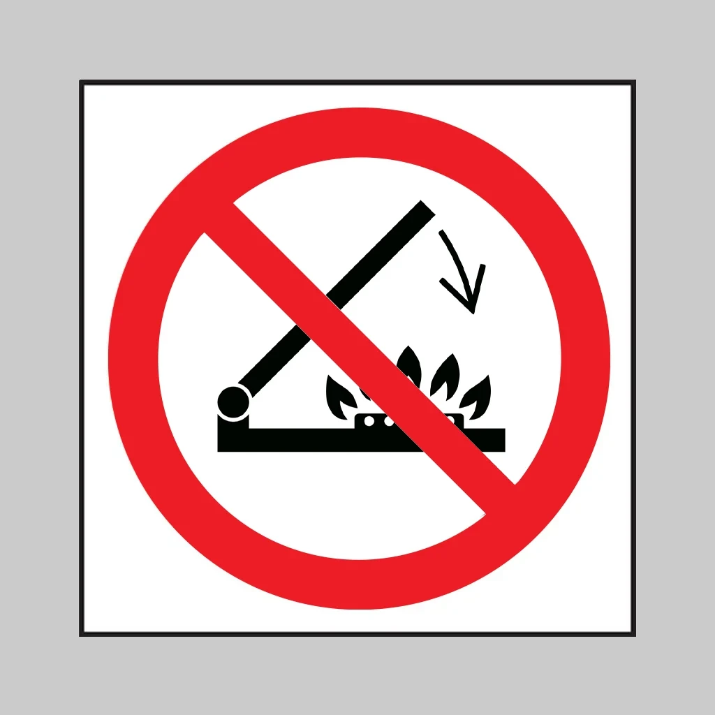P073 Do Not Shut Lid When Burners Are Operating