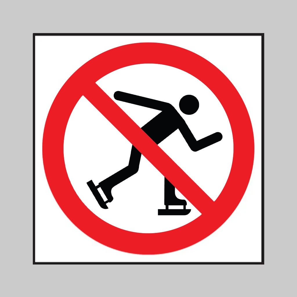 P079 No Ice Skating