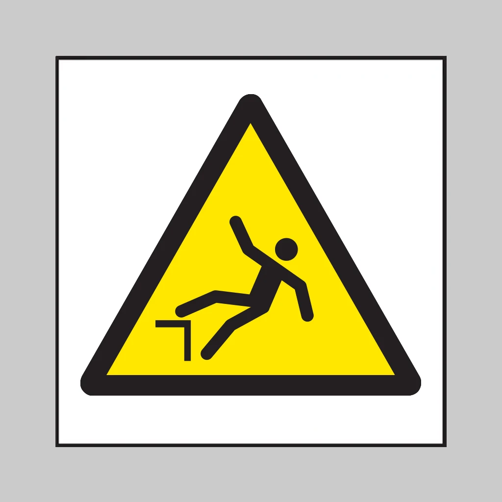 The Warning: Drop (Fall) Symbol