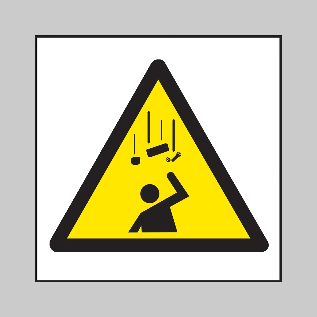 Warning: Falling Objects Symbol